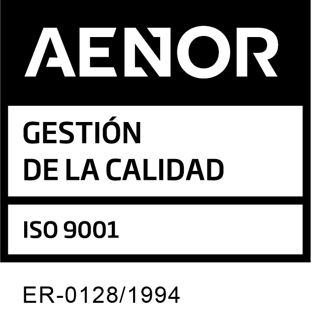 Cunext Group. Certificado Aenor ER01281994