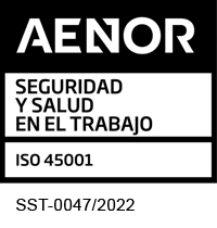 Certificado AENOR del Sistema de Gestión Seguridad y Salud en el Trabajo